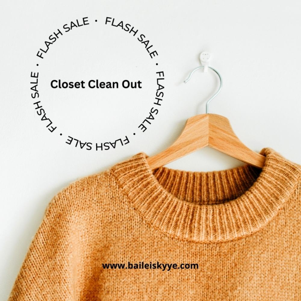 Closet Clean Out * Flash Sale*